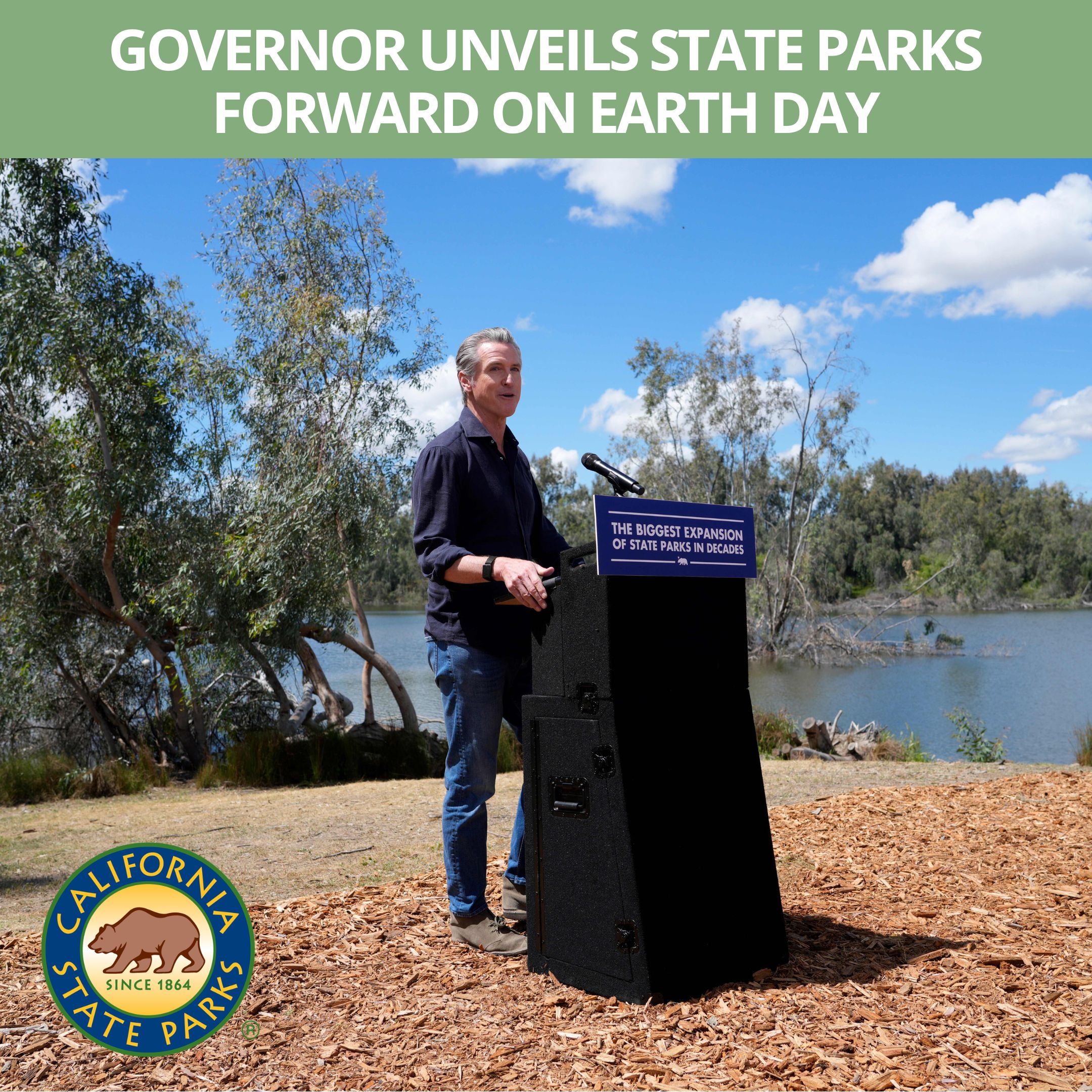 Governor Announces State Parks Forward on Earth Day